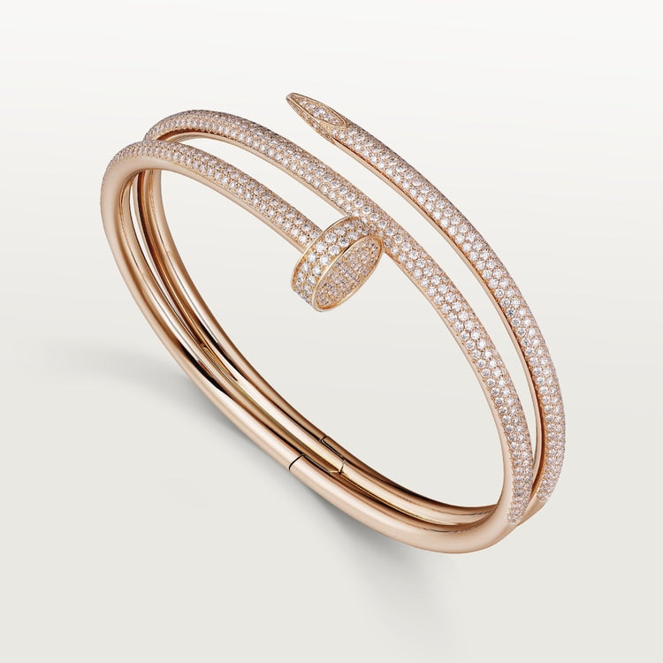 18K Juste Un Clou Full Diamonds Bracelet