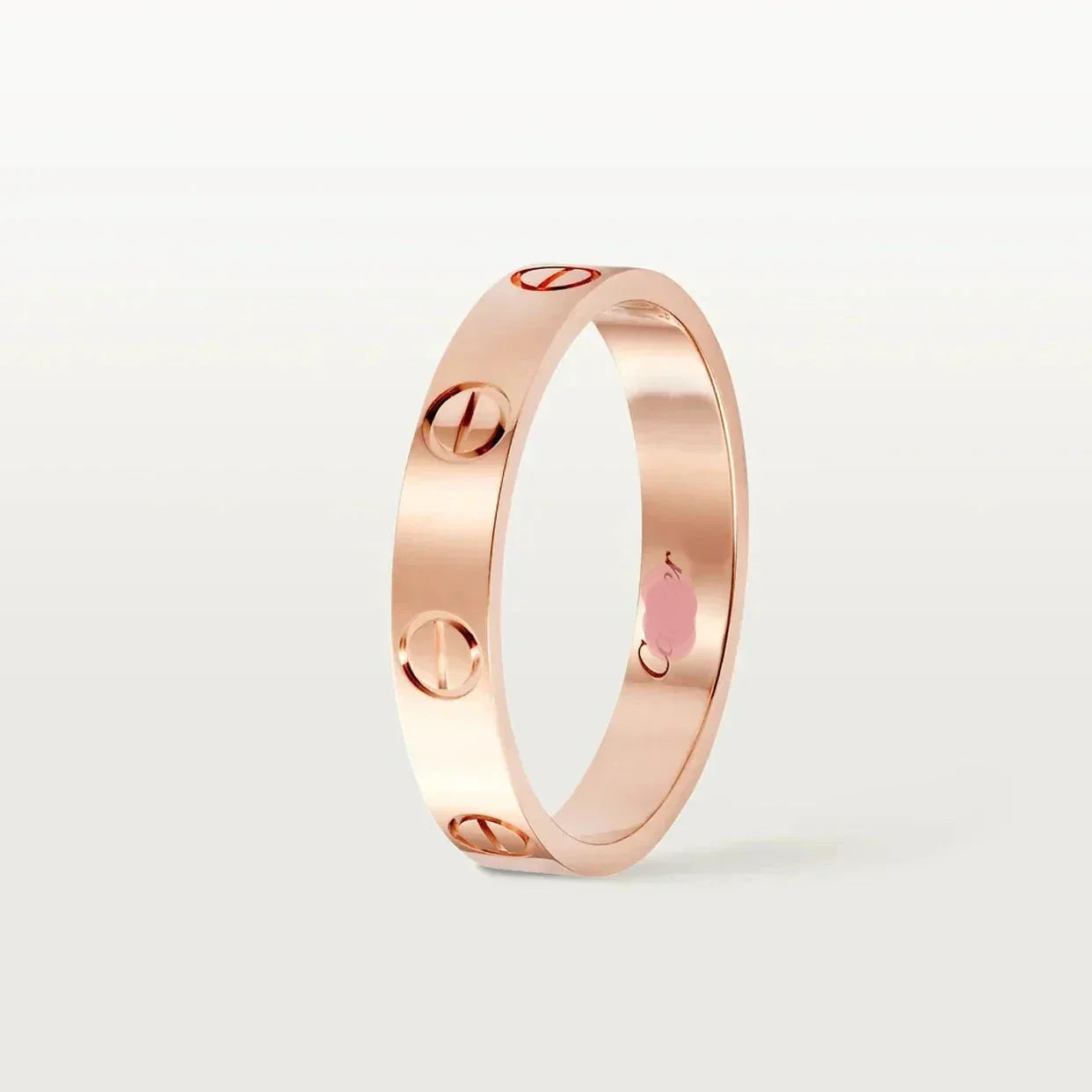 18K Love Wedding 4mm Ring
